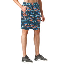 Men's AOP Elastic Beach Shorts ( L20)