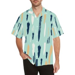 Men's All Over Print Hawaiian Shirt (Model T58)