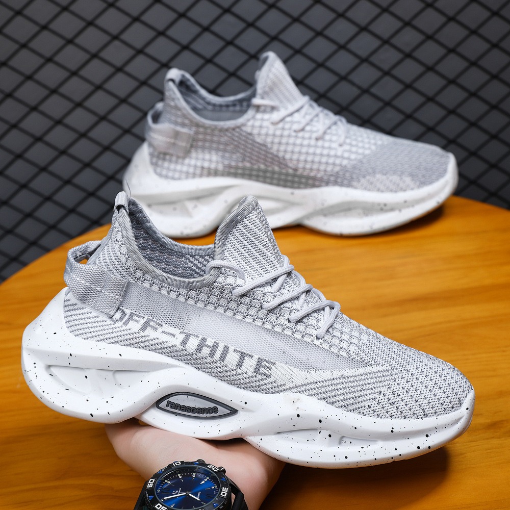 Mens Sports Shoes Student Lightweight Breathable Casual Shoes Mens Shoes Large Mens Shoes