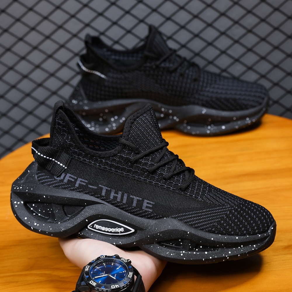Mens Sports Shoes Student Lightweight Breathable Casual Shoes Mens Shoes Large Mens Shoes