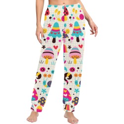 Women's All Over Print Pajama Trousers (Sets 07)