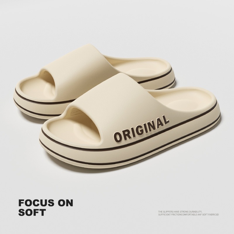 Treading On Feces and Feeling Cool Slippers for Men In Summer, Simple and High End, Outdoor Wear, Indoor Home, Couples, Bathroom, Anti Slip Cool Slippers for Women image 12