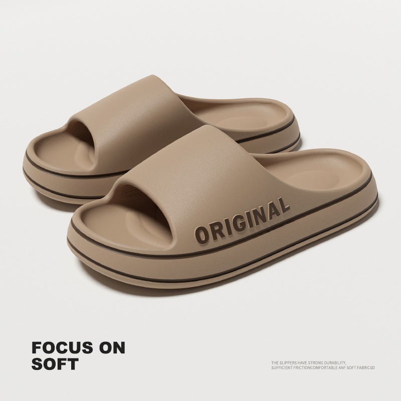 Treading On Feces and Feeling Cool Slippers for Men In Summer, Simple and High End, Outdoor Wear, Indoor Home, Couples, Bathroom, Anti Slip Cool Slippers for Women image 13