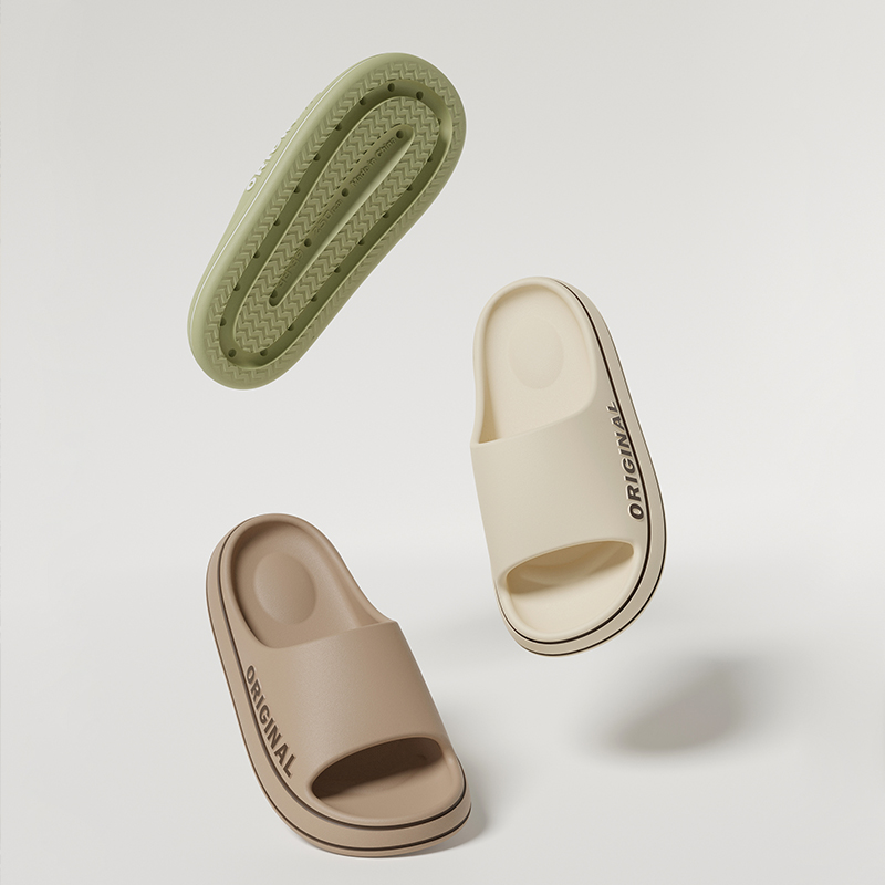 Treading On Feces and Feeling Cool Slippers for Men In Summer, Simple and High End, Outdoor Wear, Indoor Home, Couples, Bathroom, Anti Slip Cool Slippers for Women image 5