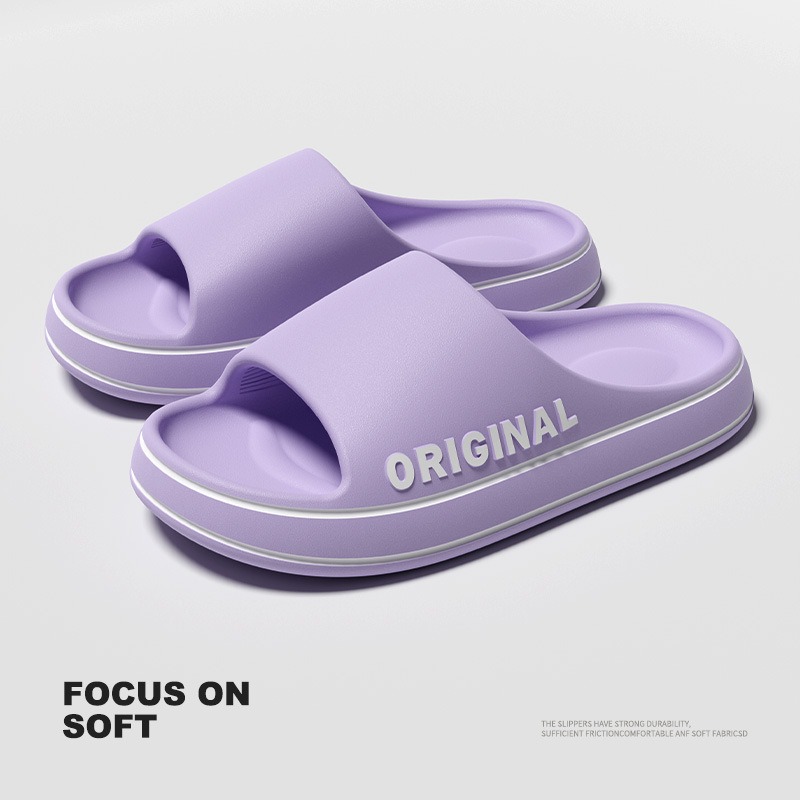 Treading On Feces and Feeling Cool Slippers for Men In Summer, Simple and High End, Outdoor Wear, Indoor Home, Couples, Bathroom, Anti Slip Cool Slippers for Women image 9