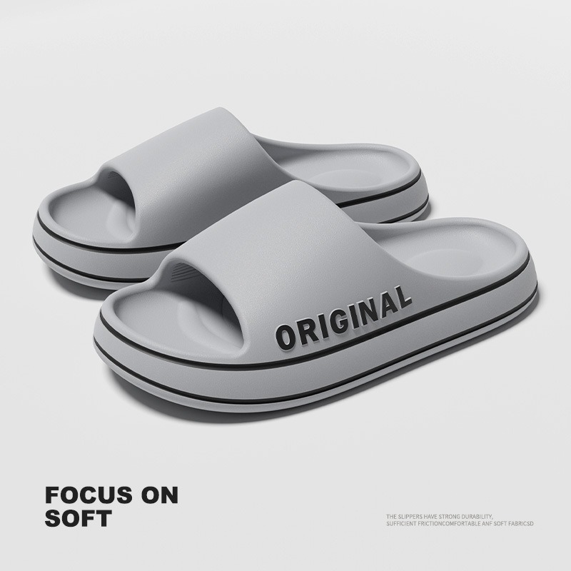 Treading On Feces and Feeling Cool Slippers for Men In Summer, Simple and High End, Outdoor Wear, Indoor Home, Couples, Bathroom, Anti Slip Cool Slippers for Women image 8