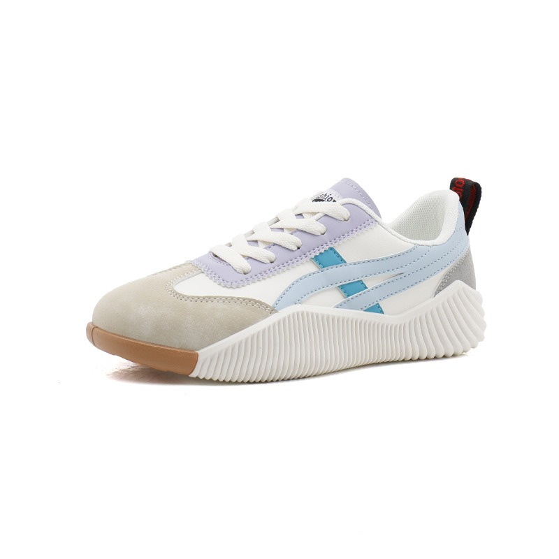 Korean Version Flat Bottomed Small White Shoes for Womens Breathable Casual Student Board Shoes for Womens Running Shoes image 7