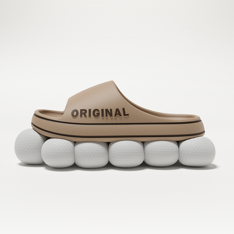 Treading On Feces and Feeling Cool Slippers for Men In Summer, Simple and High End, Outdoor Wear, Indoor Home, Couples, Bathroom, Anti Slip Cool Slippers for Women image 4
