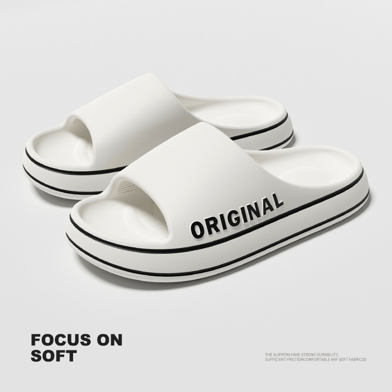 Treading On Feces and Feeling Cool Slippers for Men In Summer, Simple and High End, Outdoor Wear, Indoor Home, Couples, Bathroom, Anti Slip Cool Slippers for Women image 7
