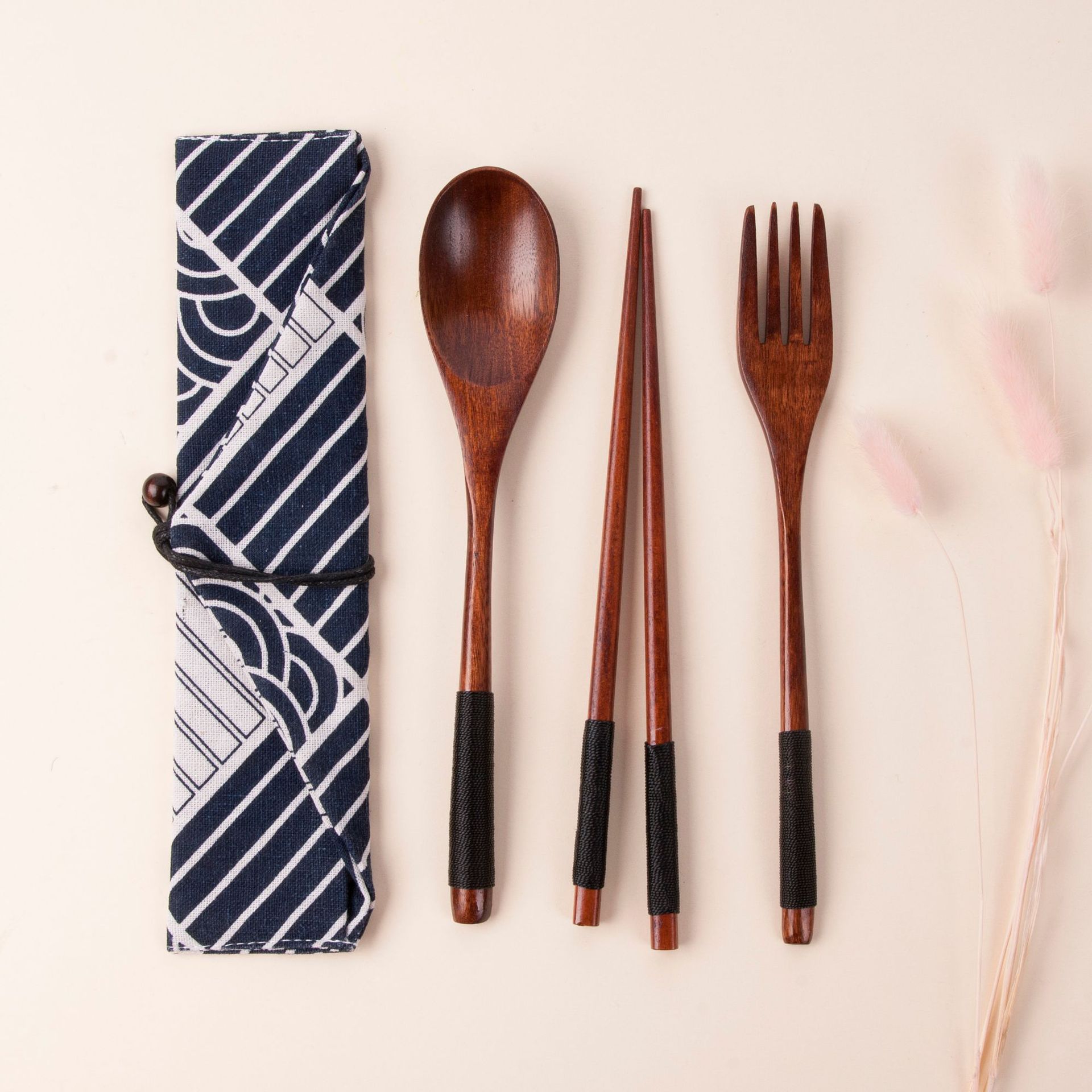 Wooden Tableware Set