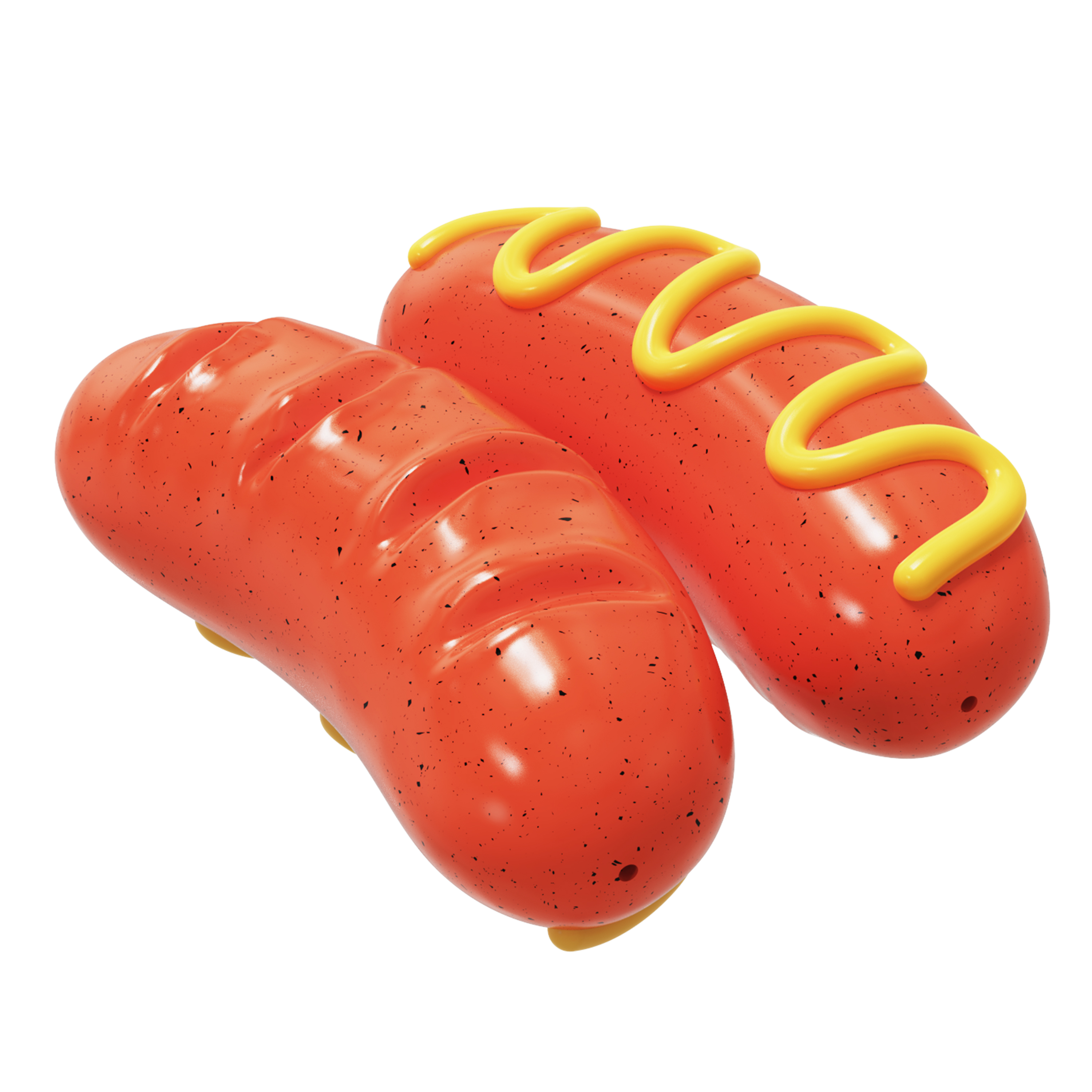 Hot dog chew toy sale