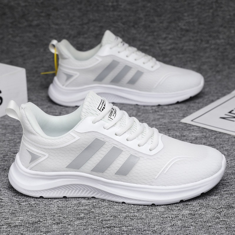 Men's Shoes, Breathable and Deodorized In Summer, Fish Mesh Running Shoes, Men's Casual Sports Shoes, Ultra Light Trendy Shoes image 4