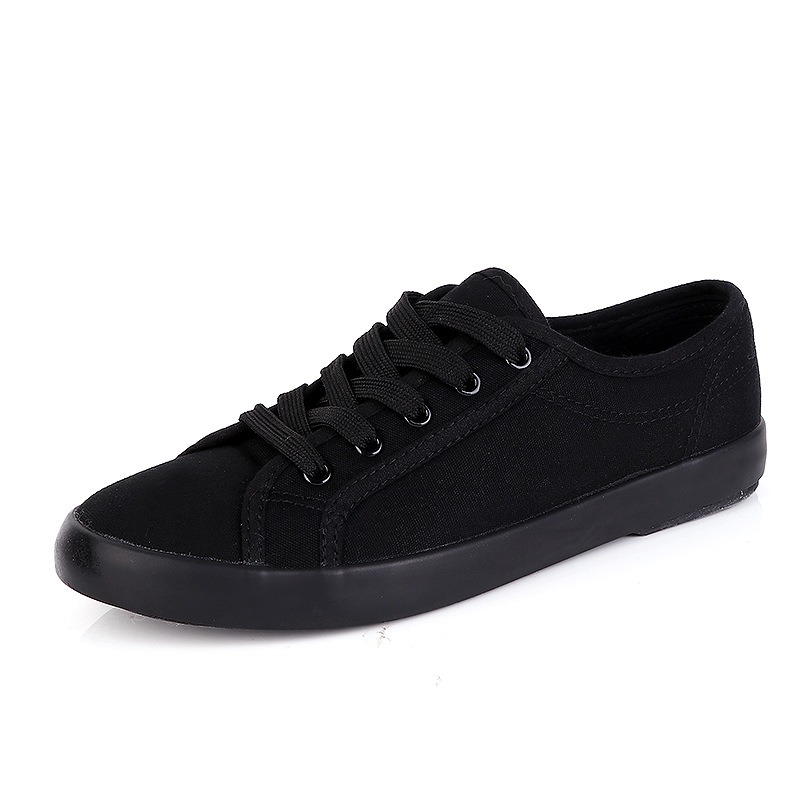 Low Top Small White Shoes for Women's Shoes, Korean Version Canvas Shoes, Simple, Breathable, Comfortable Couple Shoes image 3