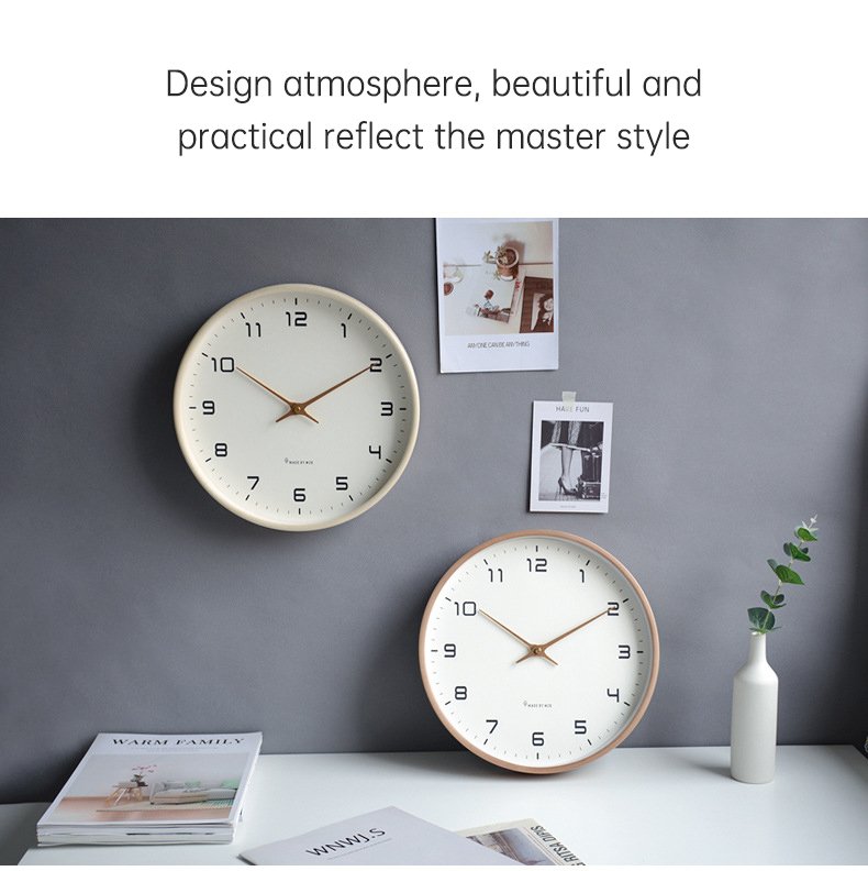 beautiful design wood wall clock