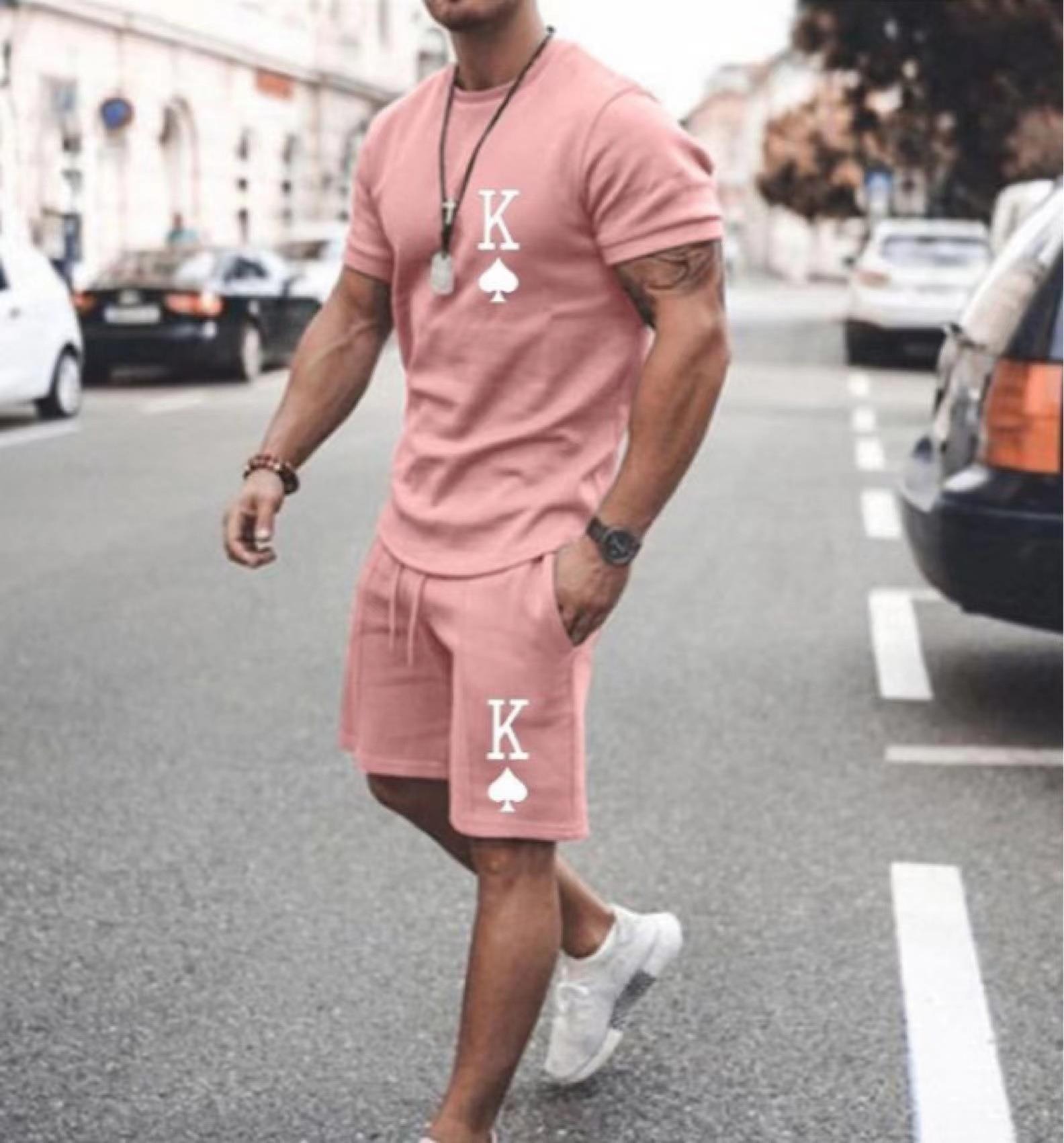 Scientific Physics Formula T-shirt Set 3D Printed Short Sleeve Shorts Set Loose - Picture 13 of 20