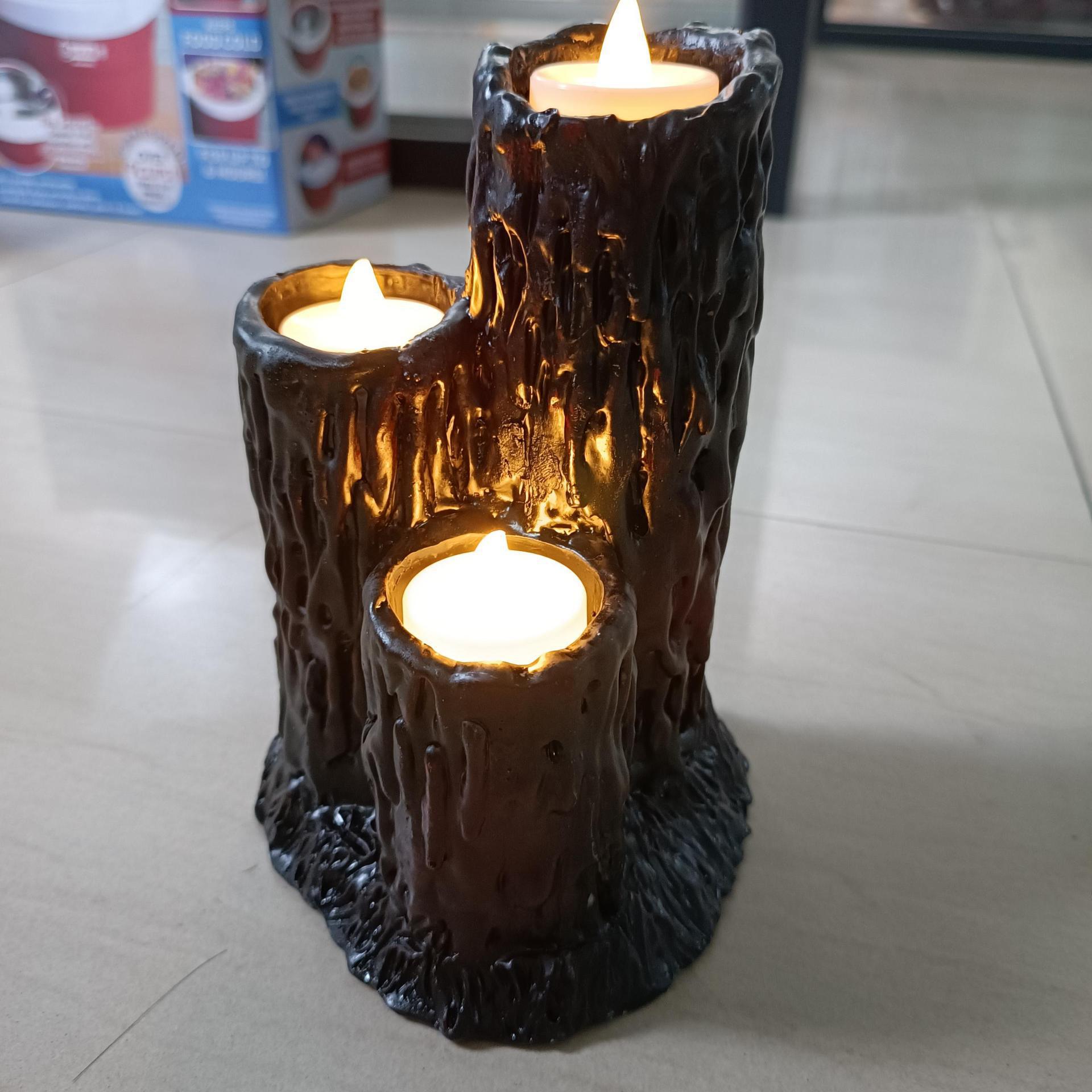DIY Melting Candle Cluster