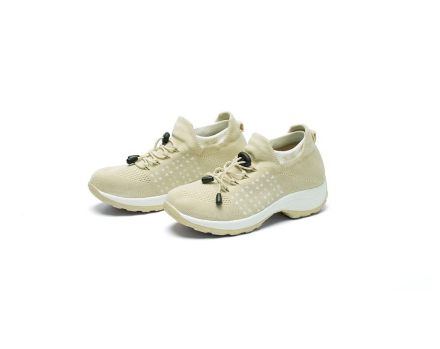 Women's Platform Sneakers with Cross Straps