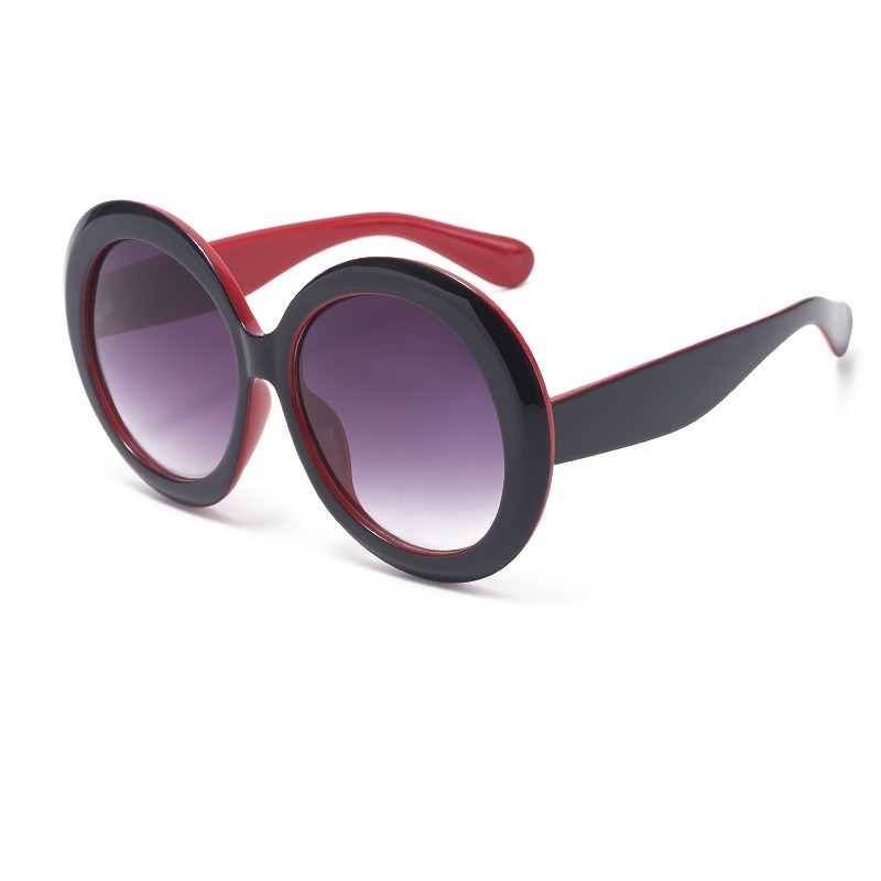 Colorful sunglasses styled with a simple everyday outfit