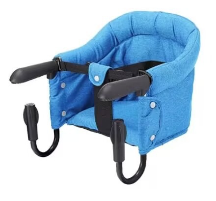 Portable Baby Dining Chair Travel Chair Seats Fast Hook on Table Chairs Foldable Infant Eating