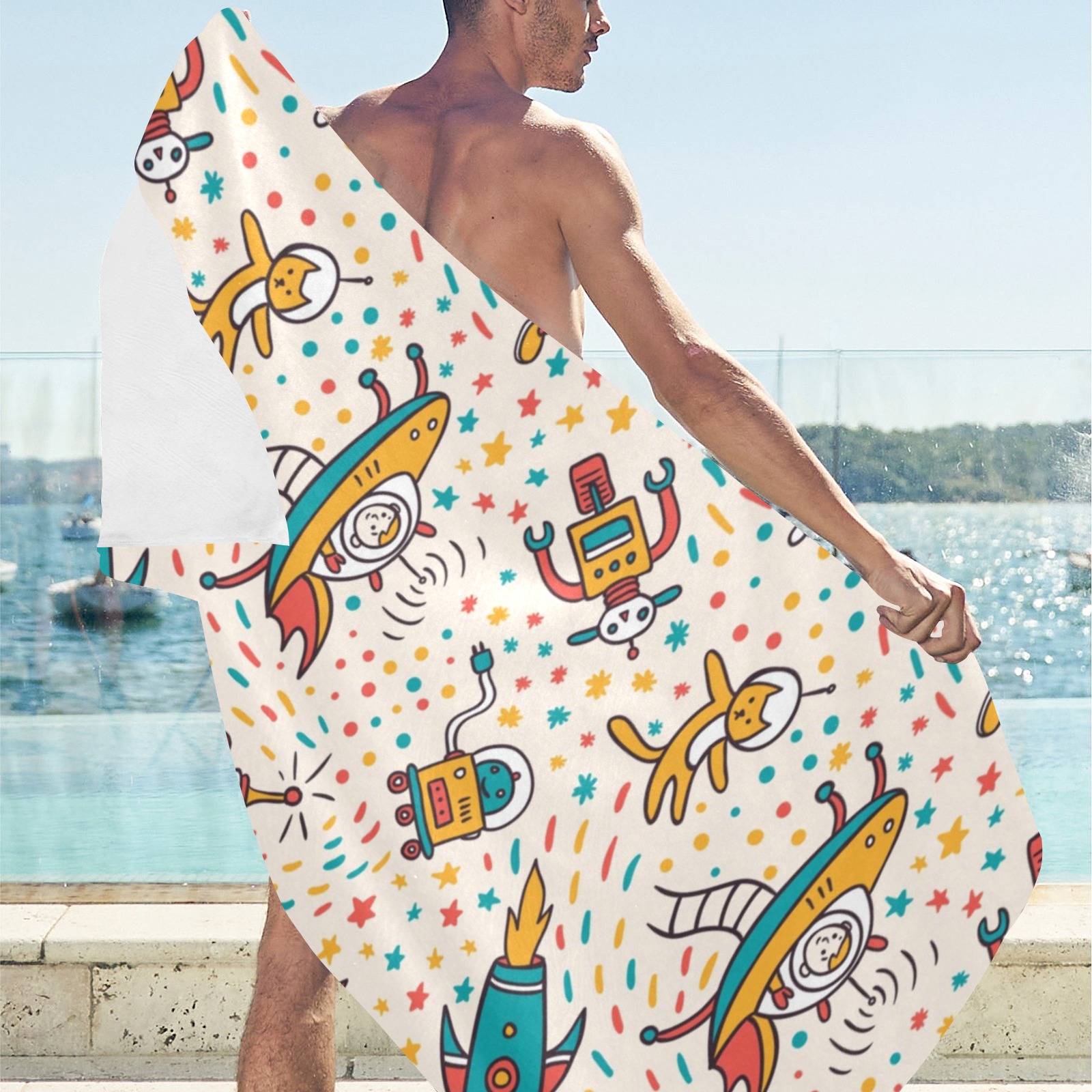 Beach Towel Suede  31.5"x 71"