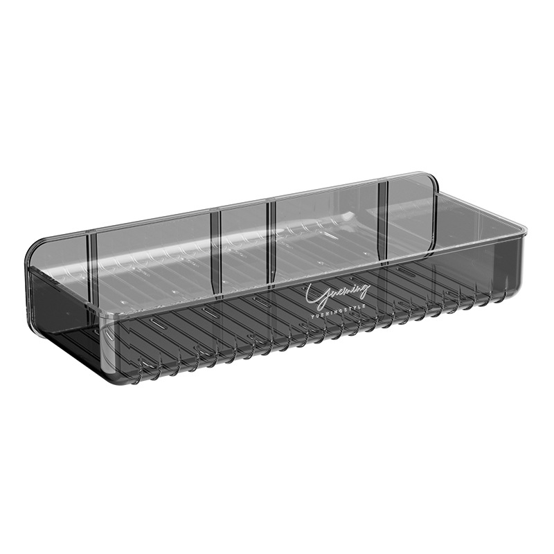 PET bathroom rack wash table cosmetic storage box on the wall bathroom storage rack toilet finishing appliances