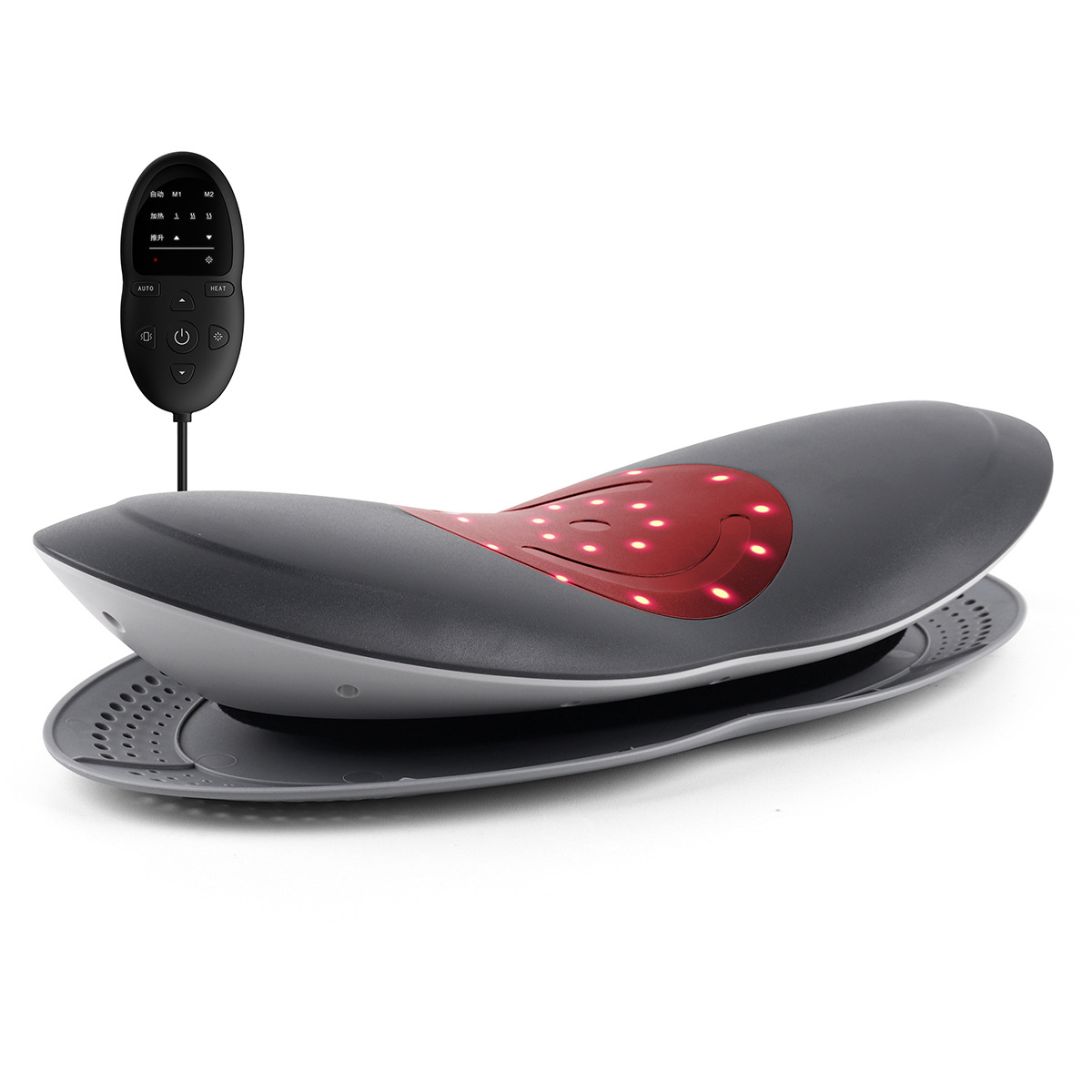 Traction Lumbar High Frequency Vibration Massager For Waist Hot