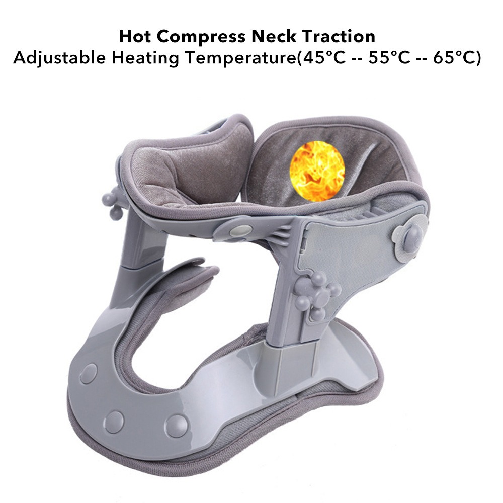 Cross-section and cutaway views revealing internal heating pad structure and temperature control information