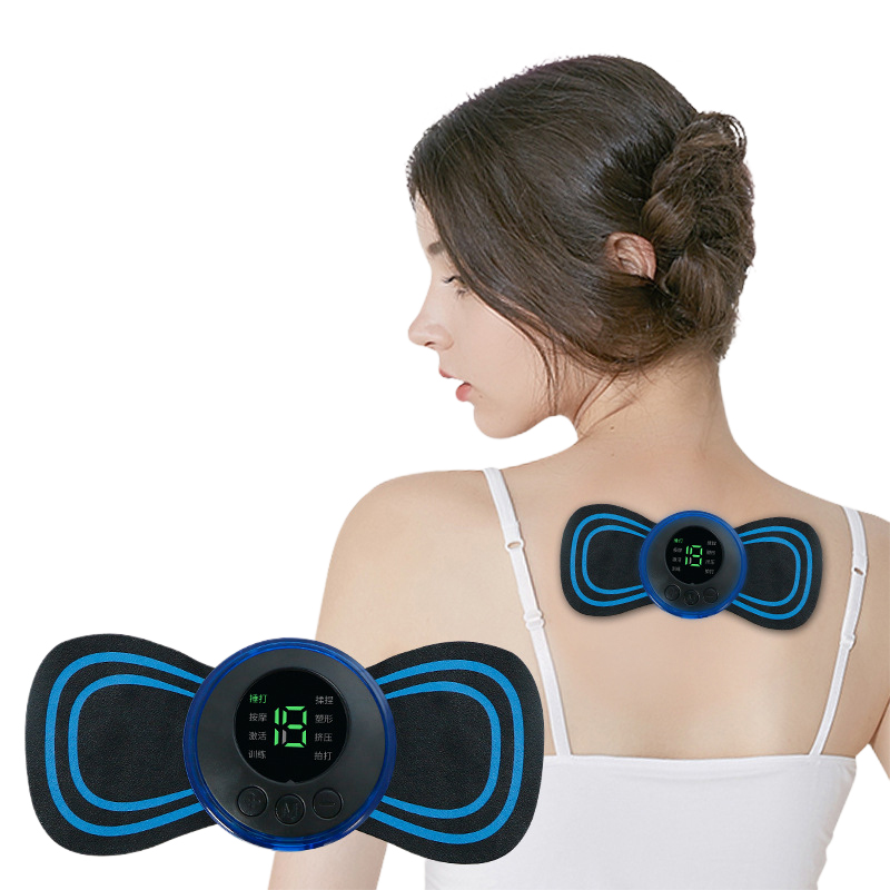 EMS Electric Pulse Neck Massager Cervical Massage Patch Back Sticker Muscle  Stimulator Portable Relief Pain Relax Massageador dropshipping - EPROLO