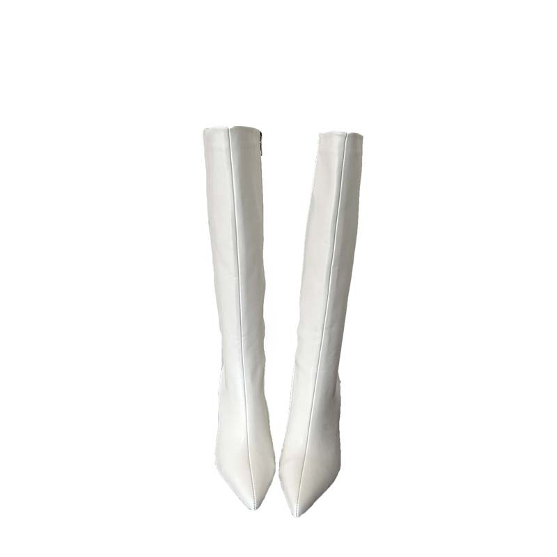 Fashion With Thin Heels Women Western Long New Boots Pointed Toe Modern Ladies Knee High Boots