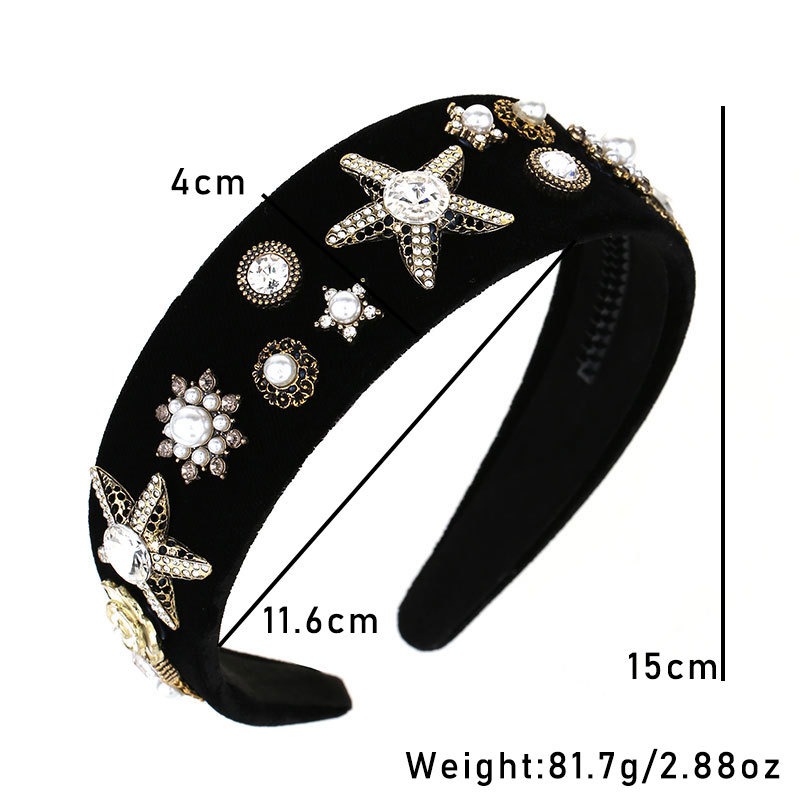 Headband detail image showing structured padded silhouette
