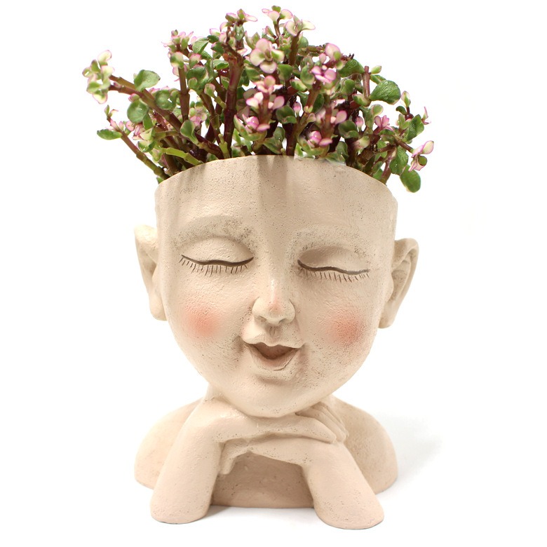 Resin decorative potted tabletop decorations