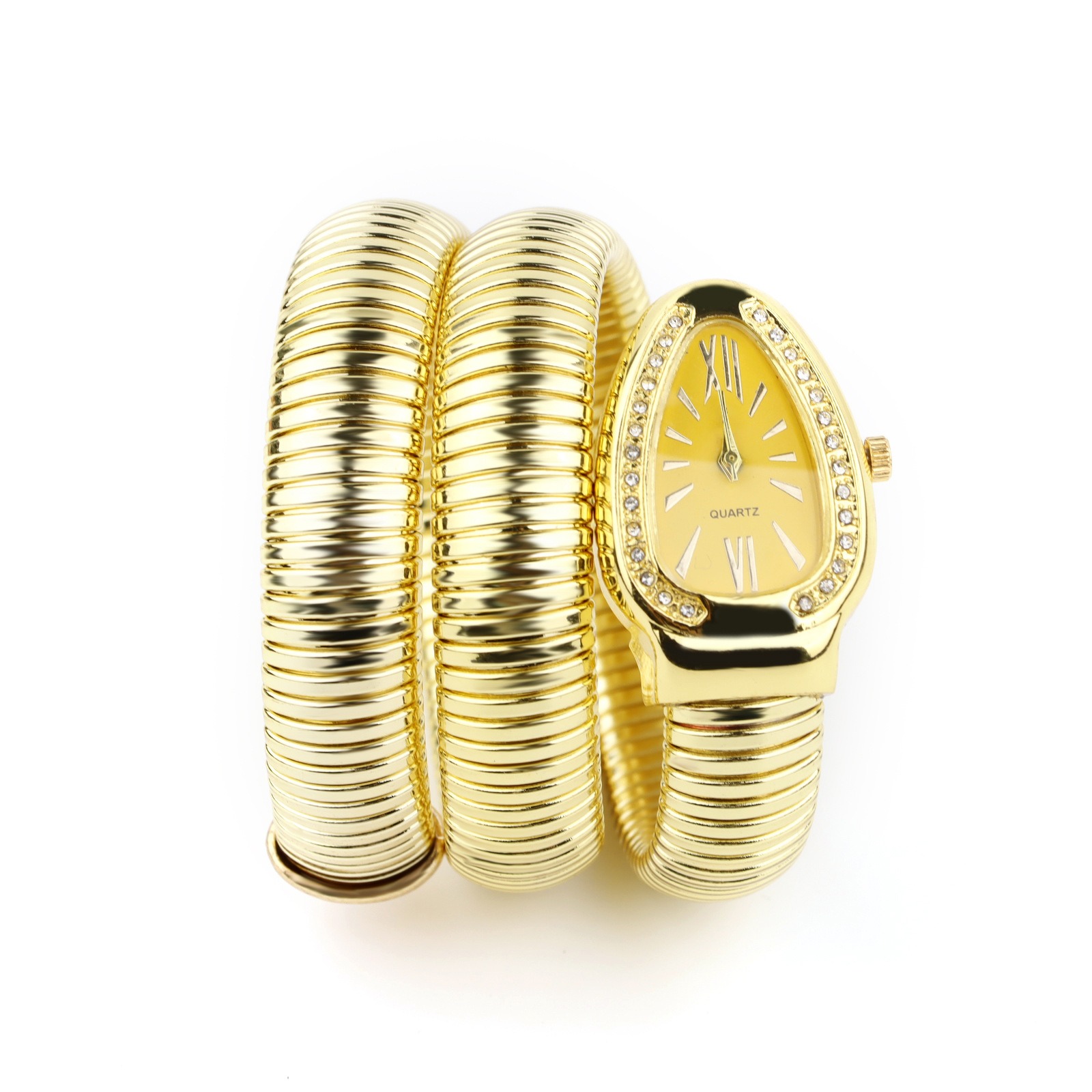 Snake shaped watch Women's fashion bracelet watch Creative quartz Personalized bracelet