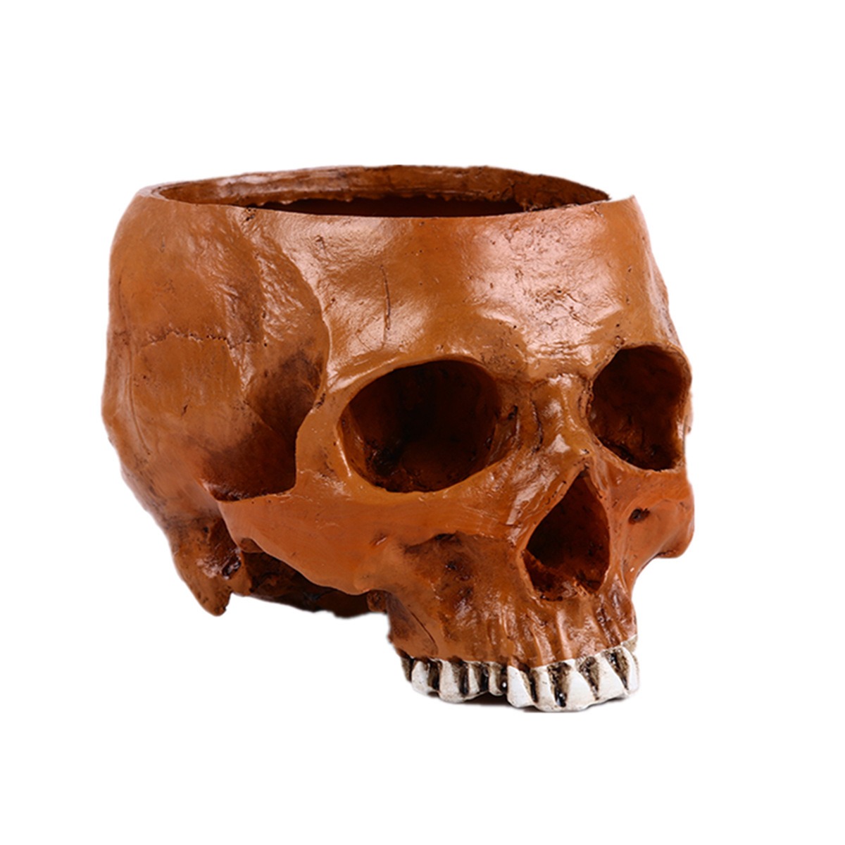 Home Skeleton Resin Ornament Outdoor Flower Pot Skeleton Meaty Personality Flower Pot