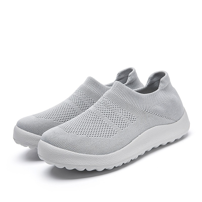 Men's and women's shoes Breathable soft sole mesh sports casual shoes running shoes 35-46 image 7