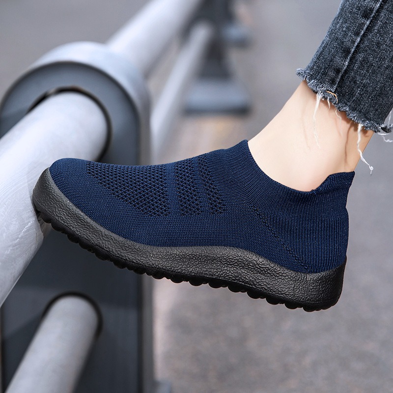 Men's and women's shoes Breathable soft sole mesh sports casual shoes running shoes 35-46 image 8