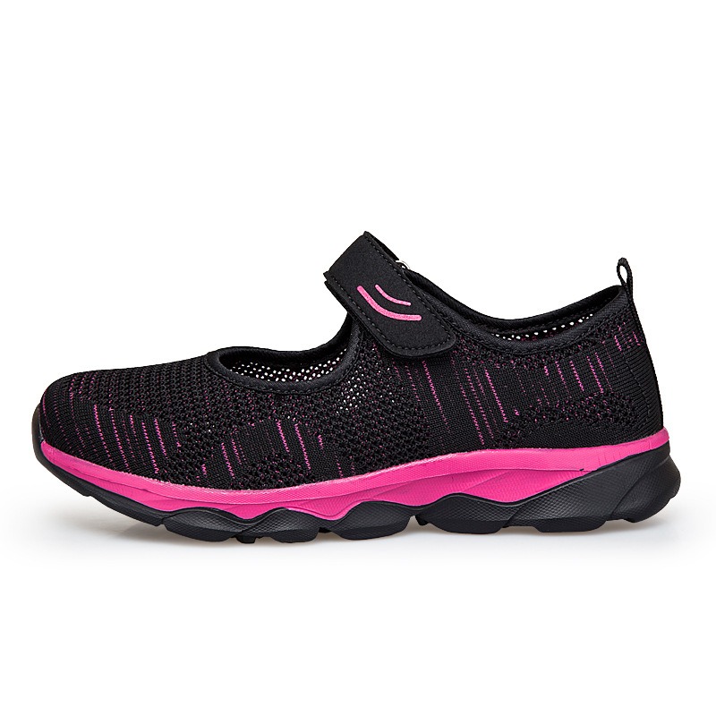 Summer sandals for the elderly walking shoes women's net shoes