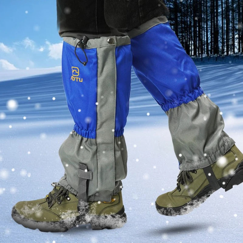 Outdoor mountaineering snow waterproof snowshoe cover hiking desert sandproof foot cover leg warmers