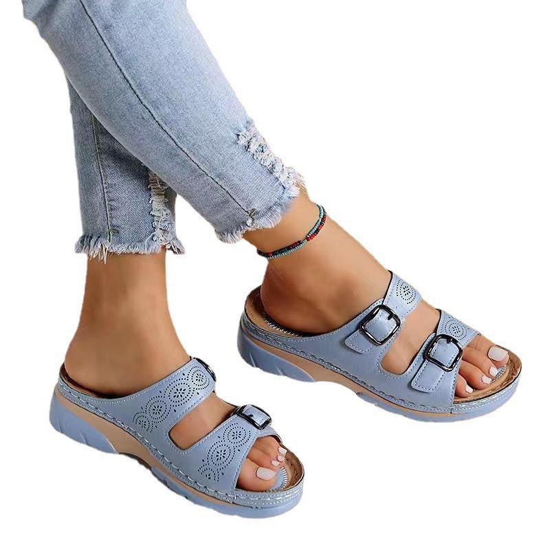 Summer women's shoes sandals wedges casual sandals image 5