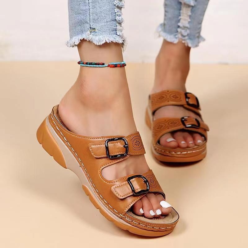 Summer women's shoes sandals wedges casual sandals image 3