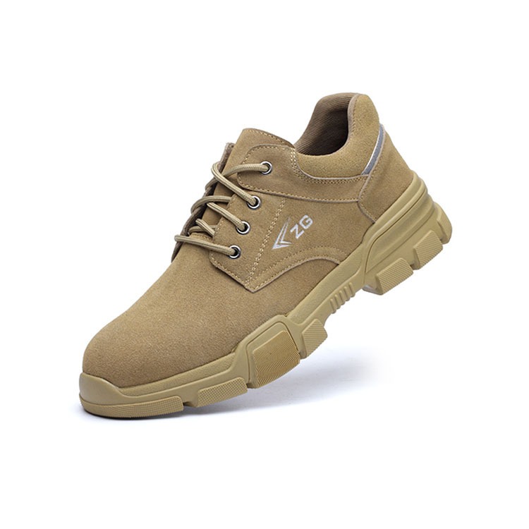 Summer labor protection shoes anti-smash anti-puncture wear protection safety shoes steel baotou soft sole image 5