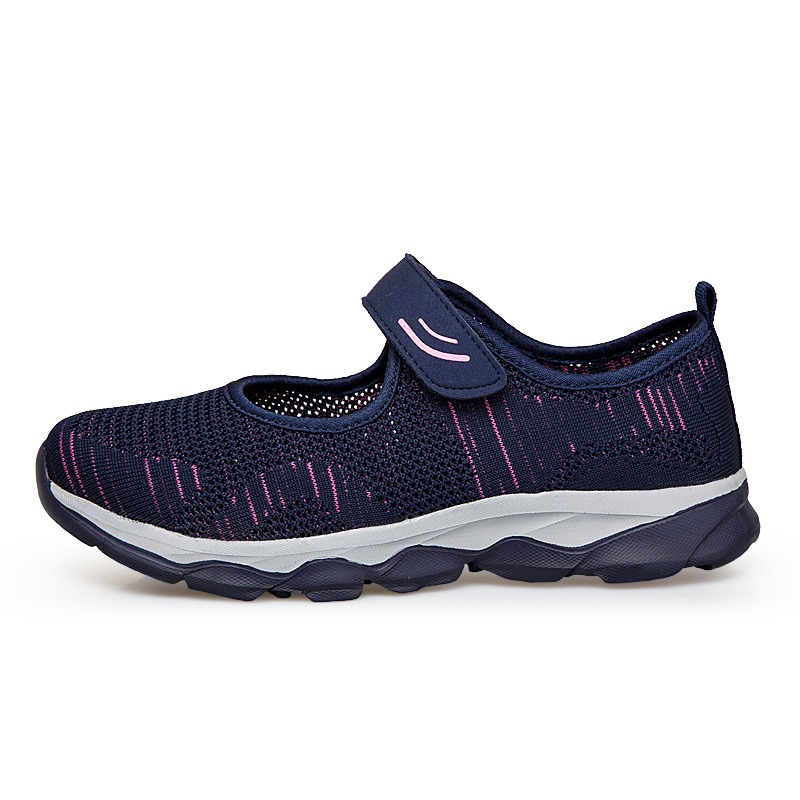 Summer sandals for the elderly walking shoes women's net shoes