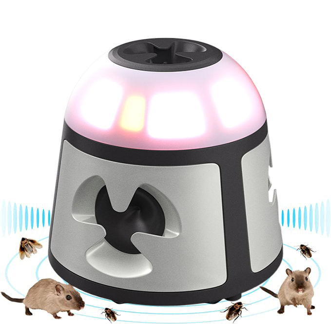 Arrival 360 degree rodent repeller indoor pest repellent control ultrasonic plug in mouse repeller