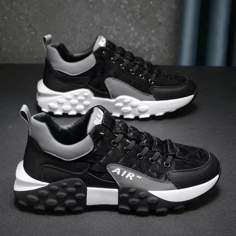 Spring Dad Shoes Breathable Casual Trendy Shoes Men's Sports Student Thick Sole Running Shoes image 6