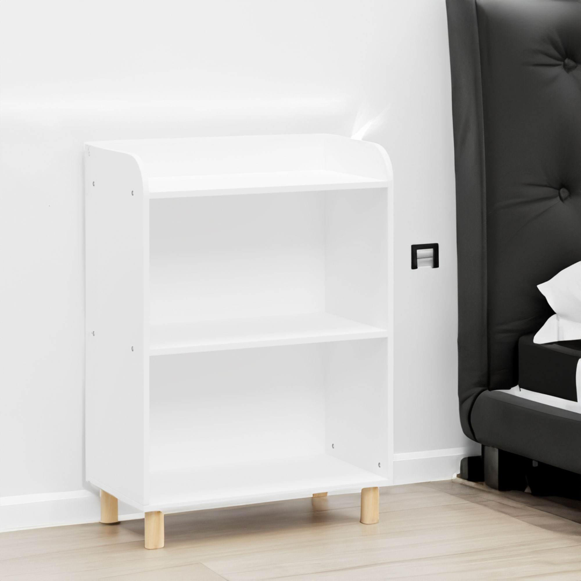 Kids 3-Tier Bookcase Children's Book Display Bookshelf Toy Storage Cabinet Organizer for Children's Room