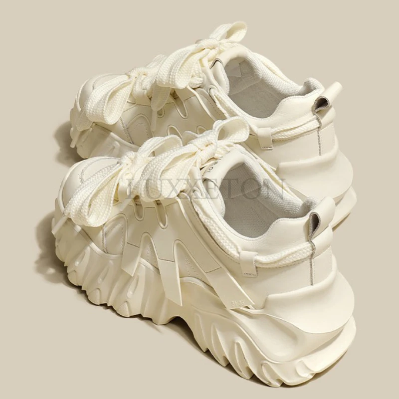 Women Platform Sneakers Casual All-match Mesh Breathable Lightweight Running Shoes Women image 7