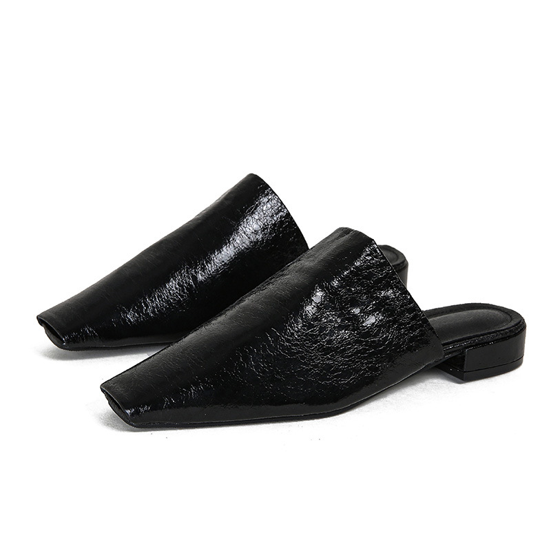 Beach Female Slides Slippers Ladies Sandals Shoes Shallow Footwear Golden Women Flats Slippers Mules 2024 Summer