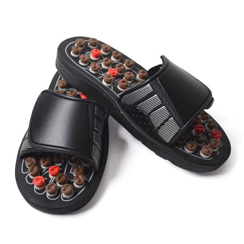 Foot Massage Slippers Acupuncture Therapy Massager Shoes For Foot Acupoint Activating Reflexology Feet Care Massageador Sandal image 3