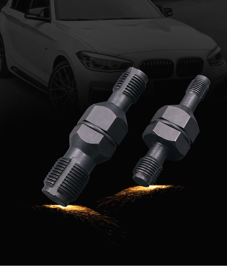 Motorcycle spark plug thread tapping screw hole repair tool thread tapping tool