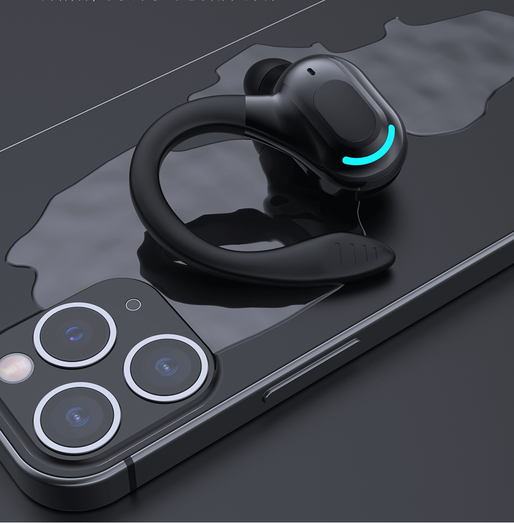 Ear-Hanging Bluetooth Business Earphone, Waterproof 6