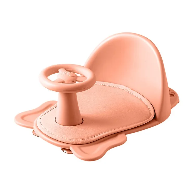 Baby shower basin with shower seat foldable bathtub bathtub dedicated bench with backrest and anti